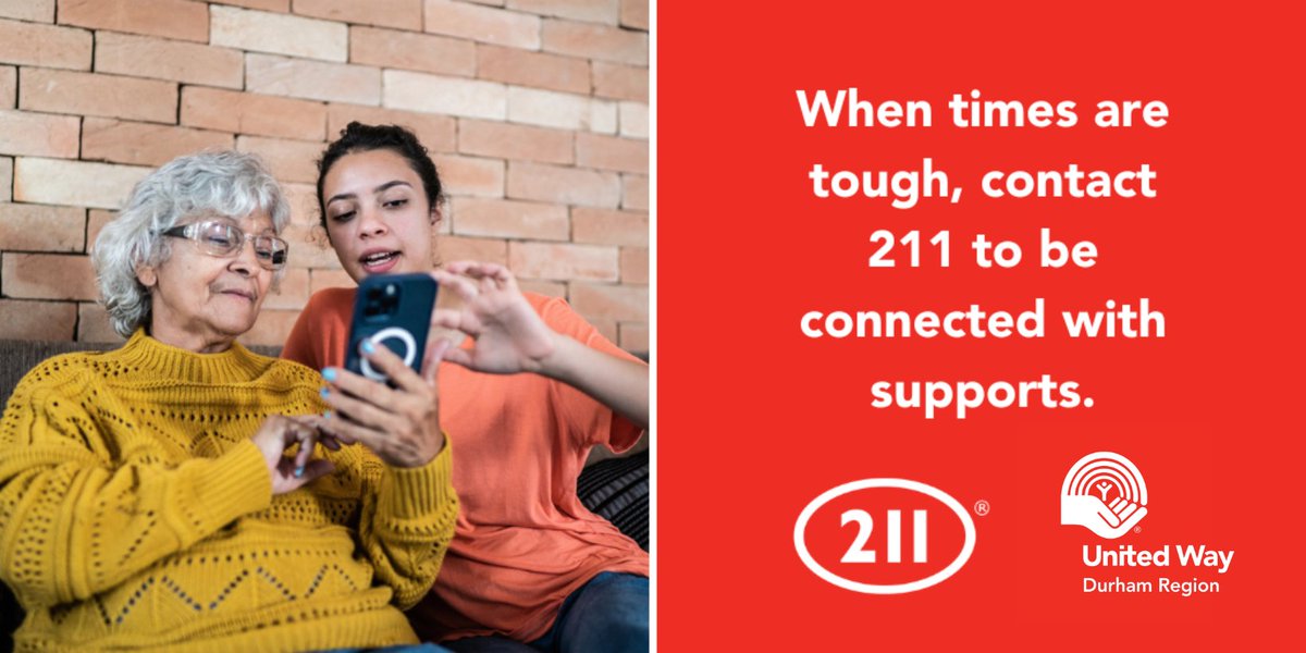 Everyone struggles sometimes, but nobody has to struggle alone.

📞 Dial 2-1-1 or 🌐 visit 211.ca to be connected with a 211 Navigator.

🍲 Food
 🏠 Housing
 👤 Mental health
 💵 Financial assistance
 and more.
 #HelpStartsHere