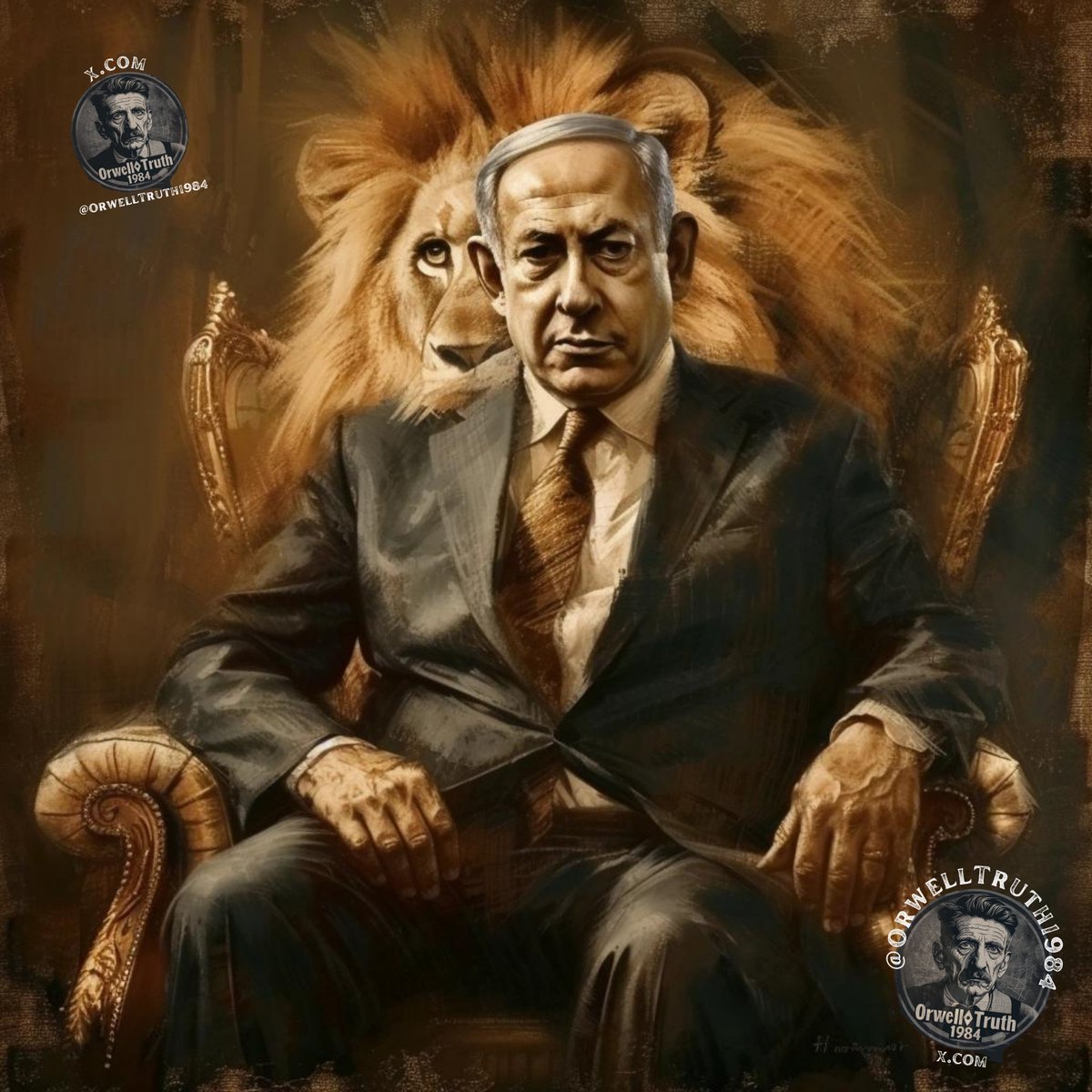 OrwellTruth1984's tweet photo. #BibiArt https://t.co/K3Ms1qSRva