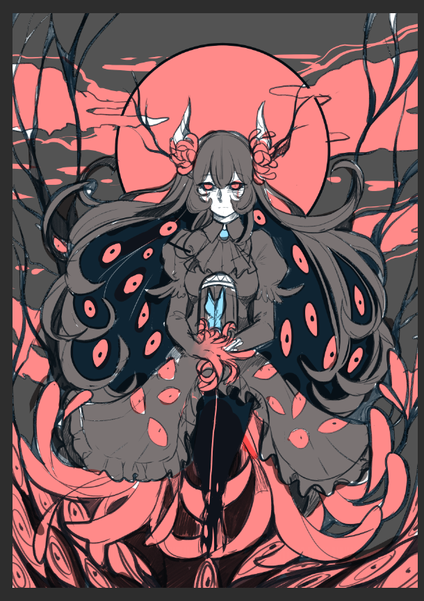 「Wish me luck for the next ink illustrati」|🌟yami11arts🌙 # AA14 Salón manga Alicanteのイラスト