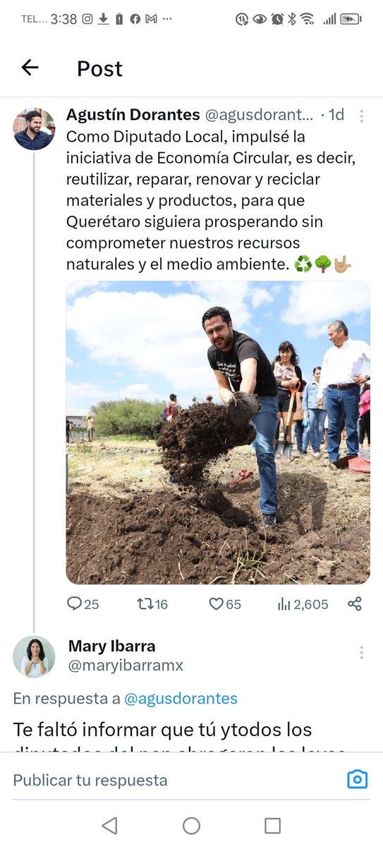pamelasiurob's tweet photo. Voluncia de género?
VIOLENCIA POLÍTICA DE GENERO a personas críticas @IEEQcomunica @INEMexico por parte de simpatizantes o personas de los equipos de candidatos en Queretaro #LasAmbientalistasNecesitamosProteccion
#NoViolenciaPoliticaContraAmbientalistas https://t.co/YGf5LVVnRC