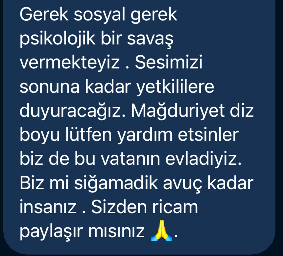 📍Ataması yapılmış yada yapılmamış eğitimleri başarıyla tamamlamış yemin törenine 3 gün, 5 gün kala sağlık şartnamesi nedeniyle ilişiği kesilen mağdur Polis adayları ayrım gözetmeksizin GİH memuru olarak atanmak istiyor. 

📍Bu kardeşlerimizin seslerini duyurmaya devam edeceğiz.