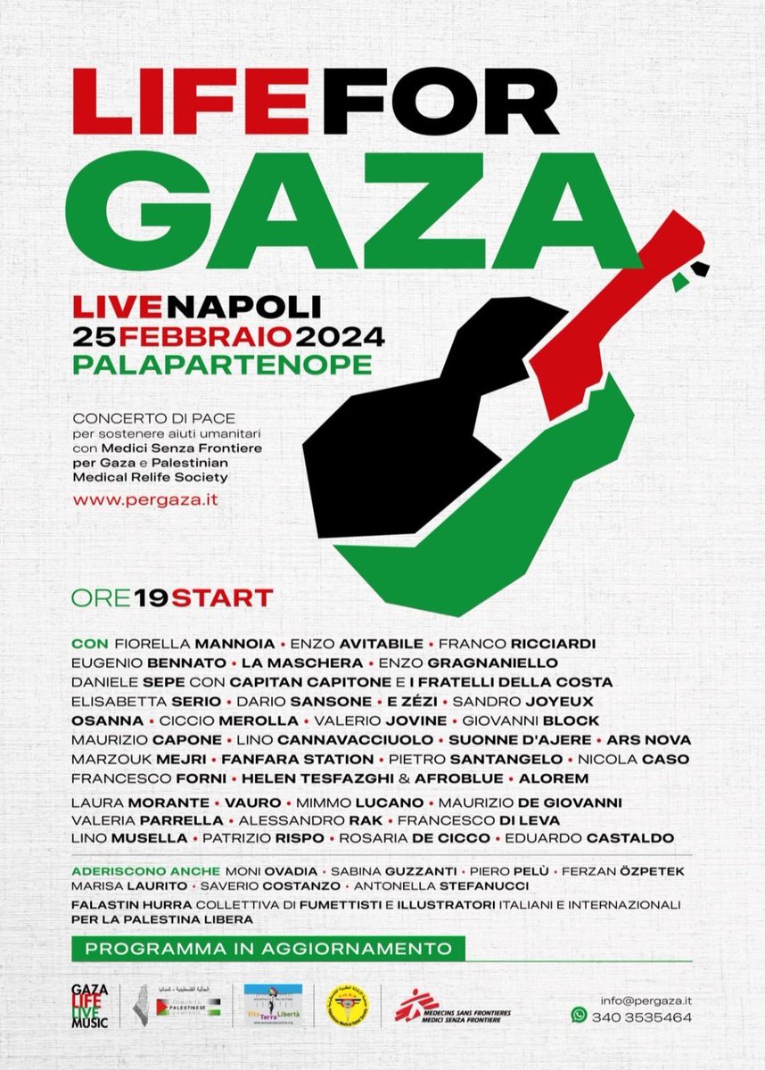 Adriu84's tweet photo. Comunque segnalo questo concerto il 25 a Napoli, ho letto pochissimo sponsorizzazione sui social, forse per problemi di shadowban e censura di parole chiave
#stopalgenocidio 
#palestina
#gaza https://t.co/gWjaltWqj8