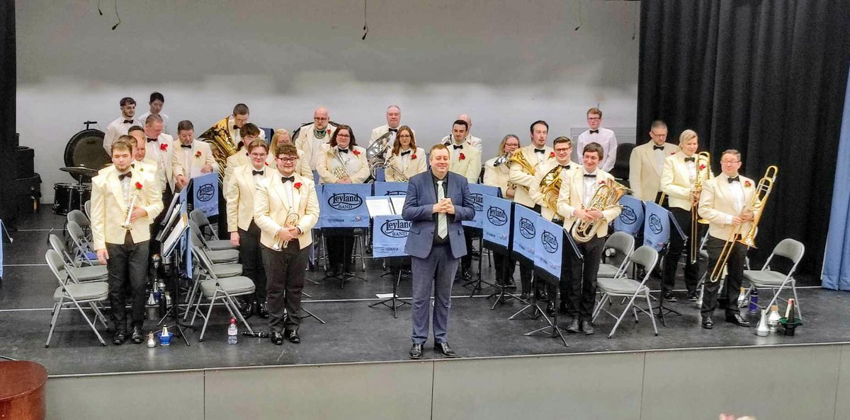 Wow, what a great start to our 2024 concert season - a full house in Chorley! 🤩

Thank you SO much to everyone who came to hear us play at this new venue. A brilliant audience - we really enjoyed performing for you all! 🎶