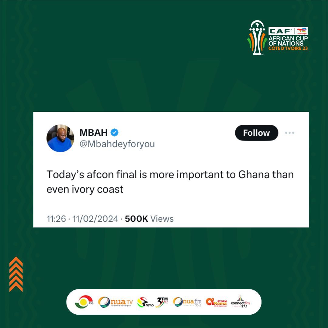 #TV3GH tweet media