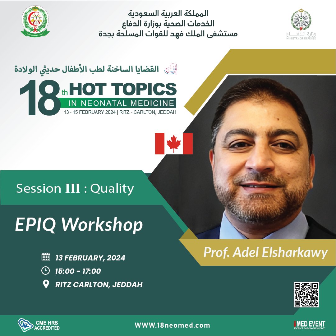 iMED EVENT (@event_imed) on Twitter photo 8th Hot Topics in Neonatal Medicine Conference Health Care CME 19h RitzCarlton, Jeddah, Saudi Arabia 📍Feb 2024 Register Now! 18neomed.com
<a href="/KFAFHneo/">KFAFH.Neonatal</a>
<a href="/SaudiSns/">الجمعية السعودية لطب الأطفال حديثي الولادة</a>
<a href="/KfafhP/">KFAFH PAEDS</a>
<a href="/aalnemri/">Abdulrahman Alnemri</a>
<a href="/DRNorghlbi/">Abdullah AlGhobaishi عبدالله الغبيشي</a>
<a href="/cmeinksa/">Medical events KSA</a>
@kauweb
<a href="/UQUPEDIA/">Pediatric Team</a>
<a href="/UQUMSC/">MedicalStudentsClub</a>
<a href="/N_Alkafi/">Nisreen AlKafi</a> <a href="/UofT/">University of Toronto</a> 8th Hot Topics in Neonatal Medicine Conference Health Care CME 19h RitzCarlton, Jeddah, Saudi Arabia 📍Feb 2024 Register Now! 18neomed.com
<a href="/KFAFHneo/">KFAFH.Neonatal</a>
<a href="/SaudiSns/">الجمعية السعودية لطب الأطفال حديثي الولادة</a>
<a href="/KfafhP/">KFAFH PAEDS</a>
<a href="/aalnemri/">Abdulrahman Alnemri</a>
<a href="/DRNorghlbi/">Abdullah AlGhobaishi عبدالله الغبيشي</a>
<a href="/cmeinksa/">Medical events KSA</a>
@kauweb
<a href="/UQUPEDIA/">Pediatric Team</a>
<a href="/UQUMSC/">MedicalStudentsClub</a>
<a href="/N_Alkafi/">Nisreen AlKafi</a> <a href="/UofT/">University of Toronto</a>