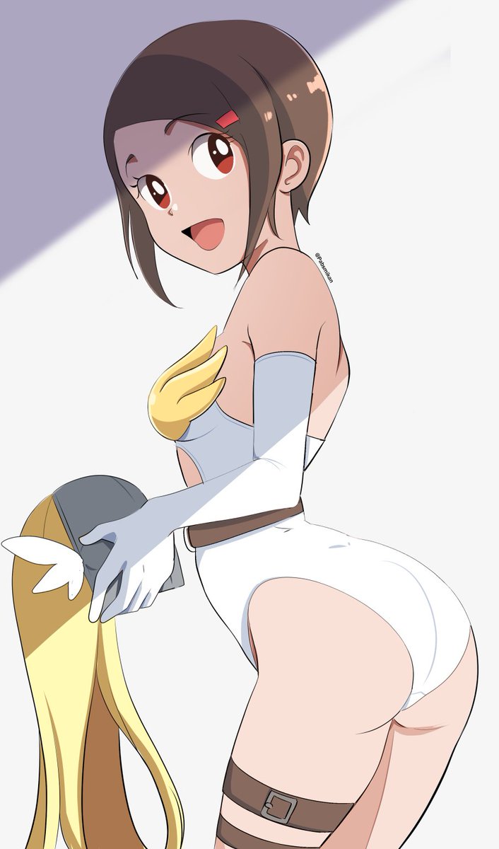 "One more for seductive Sunday is my angewomon cosplay!

What do you think, pretty seductive isn't it? Really brings out my ass."

#OpenRP • #LewdRP