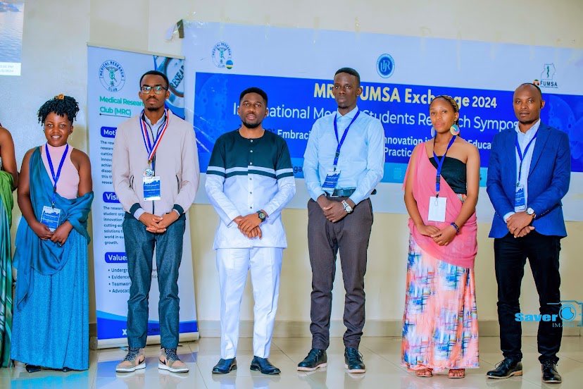 Congratulations to UGHE students, including Delphine Mizero, for winning second place as the best abstract presenter at the research symposium. @shyaka_modeste also received a medal on behalf of UGHE, recognizing our partnership in organizing and moderating the FUMSA-MRC event