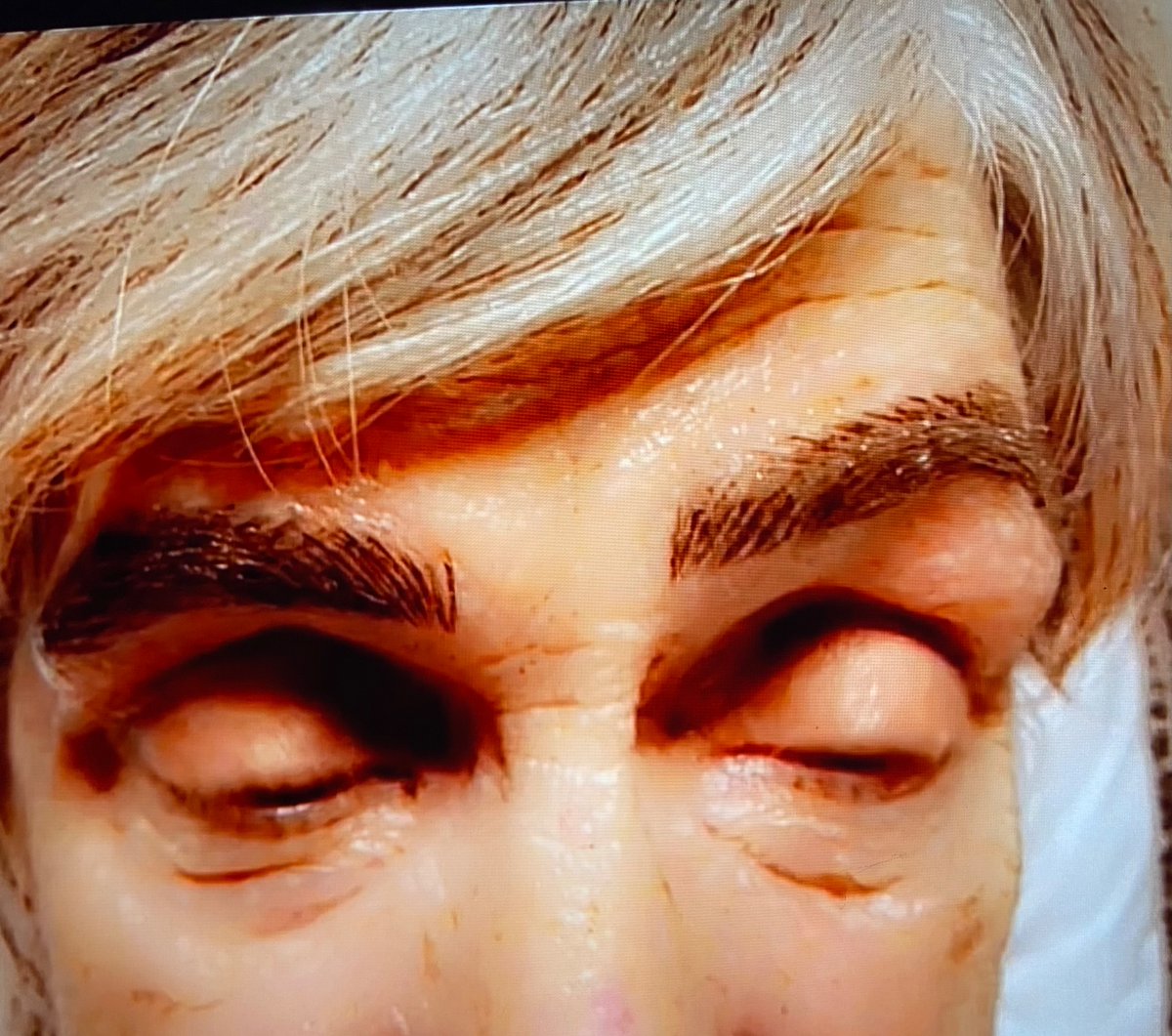 Another set of SlayedBrowsByKassy 
On My 76 Yr Old Client🫶🏽
#Microblading#microshading #ombrebrow#dipbrow #slayed
Insta:@Slayedbrowsbykassy