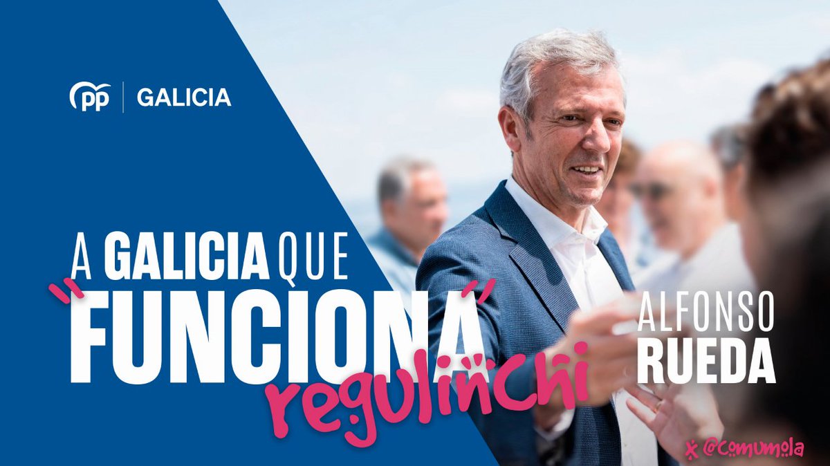 Algúns datos da Galicia gobernada por Rueda que funciona regulinchi. Abrimos fío 👇