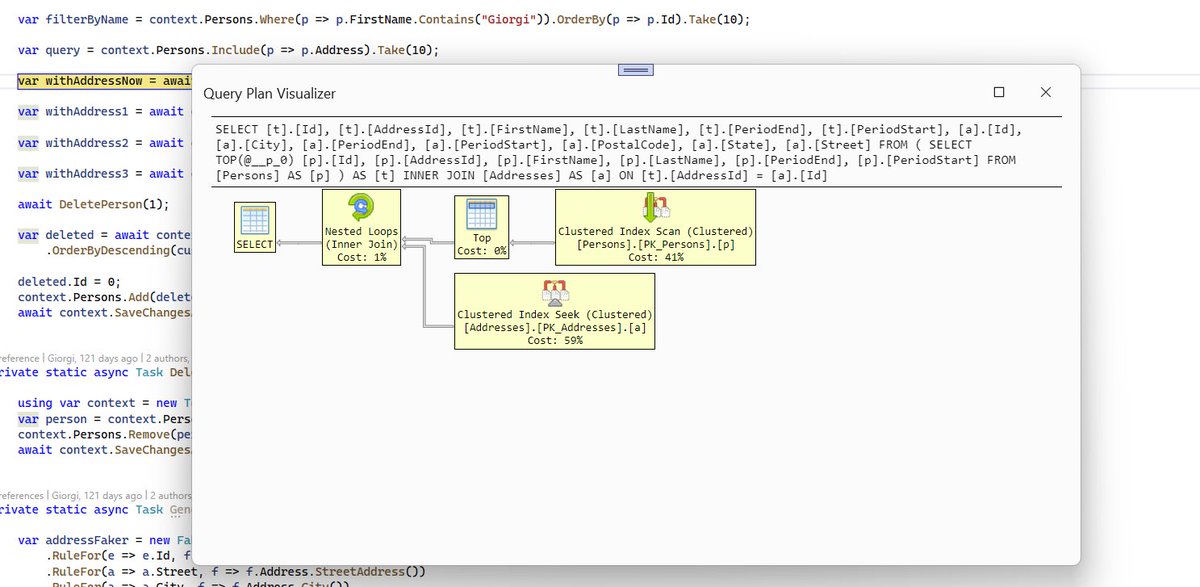 Ok this is cool. A new debugger visualizer for @VisualStudio if you use #dotnet Entity Framework #ef #efcore from @GioDalakishvili marketplace.visualstudio.com/items?itemName…