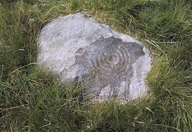 My contribution for #SuperbOwlSunday is Owl Rock, otherwise known as Middleton Moor 38. Near Ilkely, North Yorkshire. A stone carved with three prehistoric cup and ring marks. More 1/
