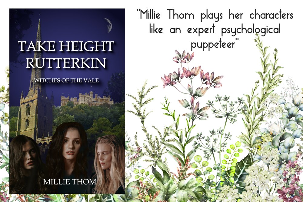~Take Height, Rutterkin is a novel that will stay with you after you read it through the sheer will of the main characters~ #histfic #witches #witchcraft #witchtrial #Bottesford #ValeofBelvoir #James1 author.to/MillieThomAmaz…