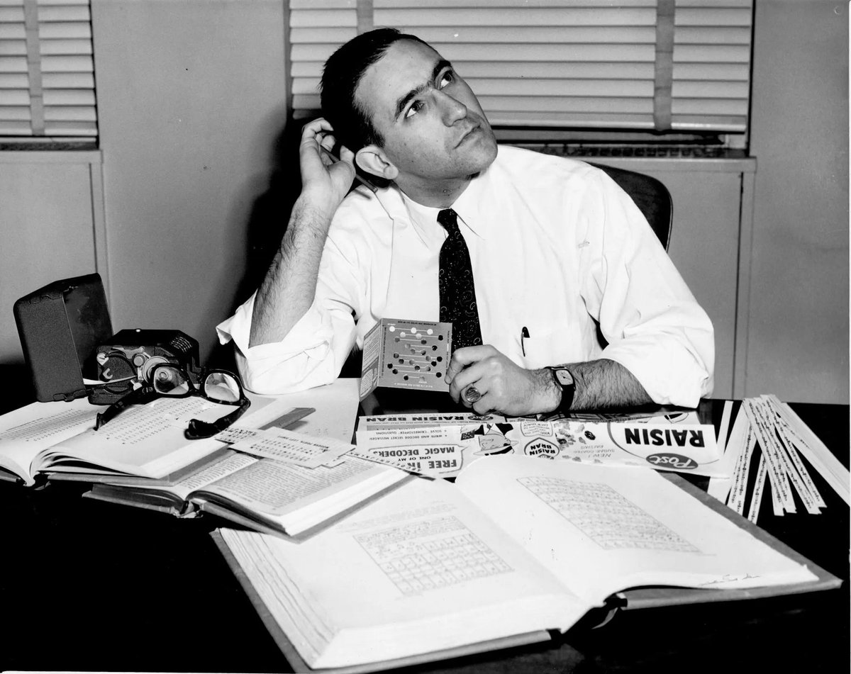 Dag Spicer (@dag_spicer) on Twitter photo David Kahn, the world’s foremost historian of codebreaking, passed away at age 93 on Jan 24. His 1,000 page, 1967 book, "Codebreakers" introduced the world to cryptology, the science of secret codes. Dig deeper: tinyurl.com/4fvazw65 <a href="/ComputerHistory/">Computer History Museum</a> David Kahn, the world’s foremost historian of codebreaking, passed away at age 93 on Jan 24. His 1,000 page, 1967 book, "Codebreakers" introduced the world to cryptology, the science of secret codes. Dig deeper: tinyurl.com/4fvazw65 <a href="/ComputerHistory/">Computer History Museum</a>