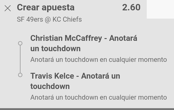 MrPicks0399's tweet photo. Venga nuestras apuestas para el Super Bowl 

Muy buen partido pero Mahomes tiene más experiencia que Purdy https://t.co/FFbkRiUhHW