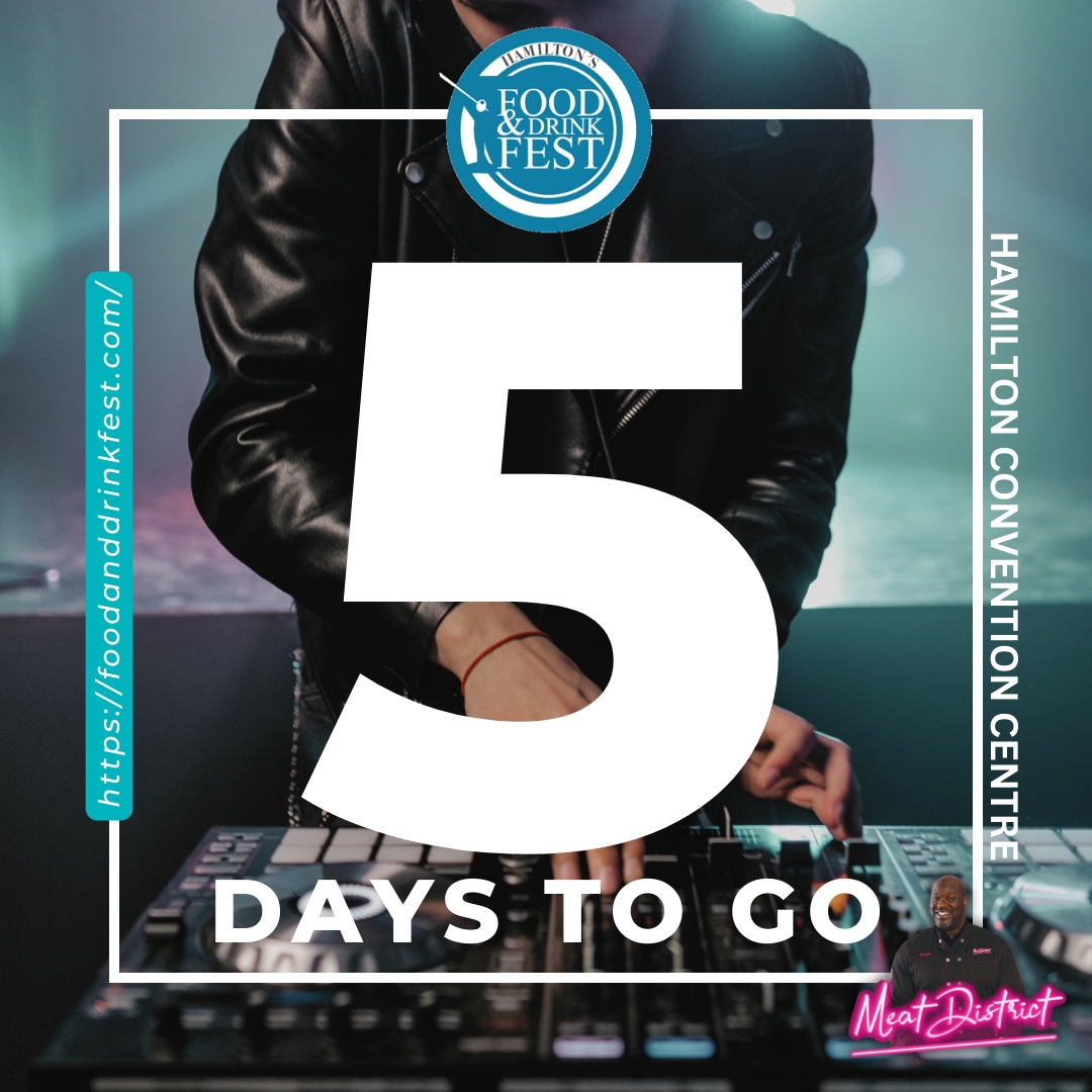 Only 5 days until the ultimate culinary celebration begins! #food #foodfestival #hamiltonfood #hamiltonrestaurant #hamont #foodie #foodfest