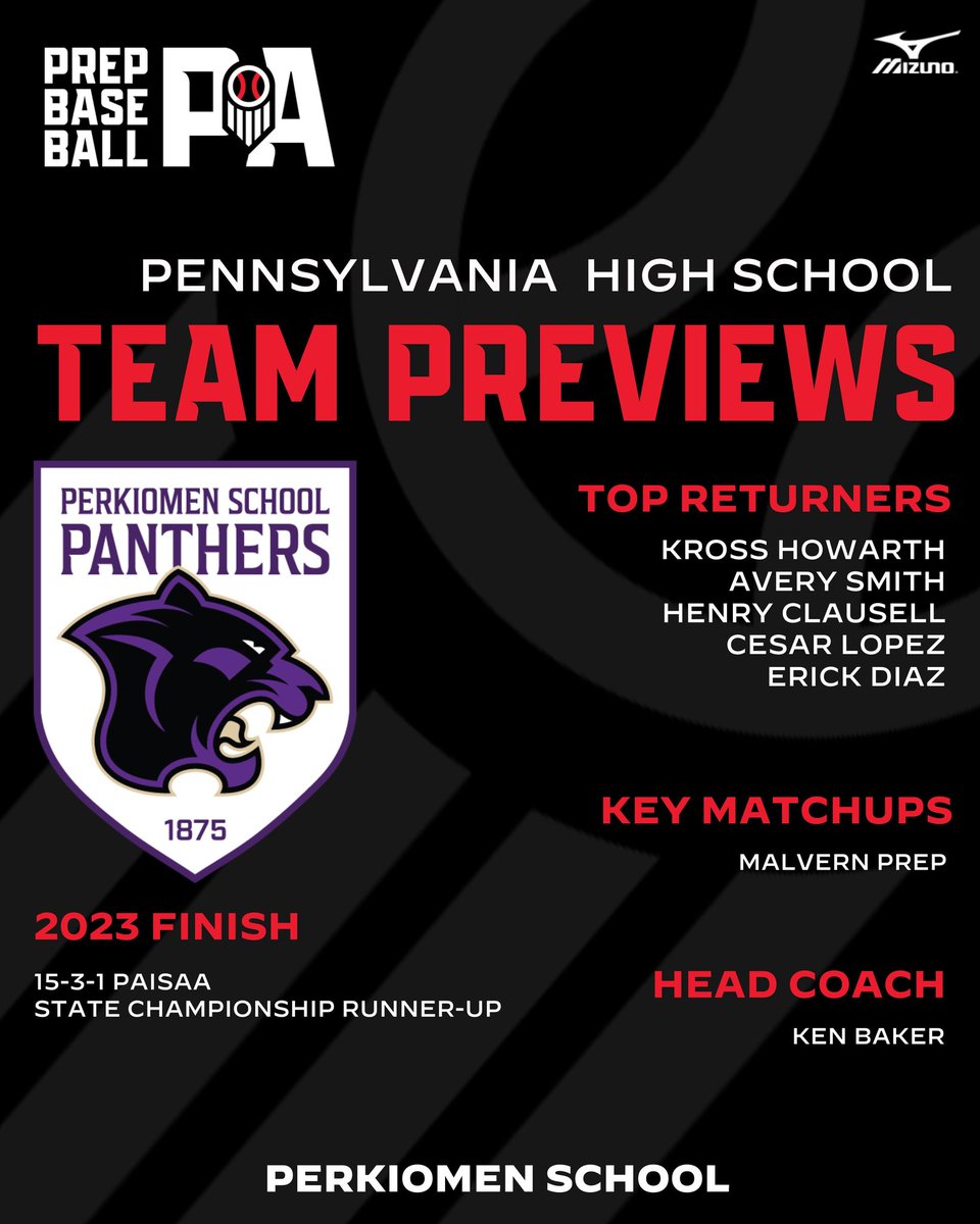 2024 HS Team Previews: Perkiomen School

Quick look at Coach Baker's Perkiomen School team ⚾️

Preview: loom.ly/6kGa0Js