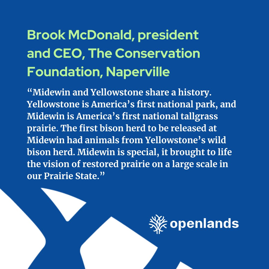 Openlands's tweet photo. Leaders converge to advocate for the transfer of Joliet Training Area to Midewin National Tallgrass Prairie. Discover the vision through 5 powerful letters to the @suntimes editor supporting our previous op-ed. Learn more. https://t.co/ufq450E9Y7 https://t.co/XvLypY7KEz