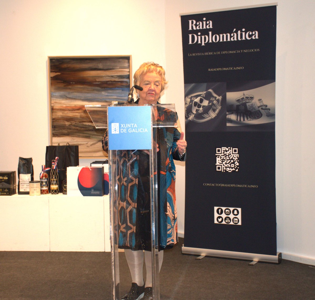 Gracias Isabel Mijares por todo tu cariño por <a href="/RaiaDiplomatica/">Raia Diplomática</a> , pero sobre todo por todo que has representado para la mujer española, por el sector vitivinícola y gastronómico de España, por tu conexión a Portugal, ya que también fuiste una mujer de la Raya