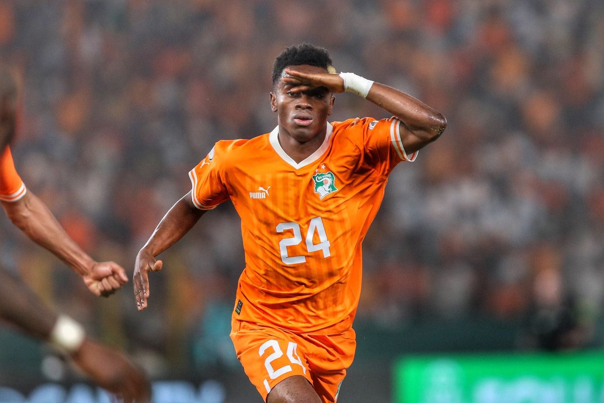Adingra looking for Zaha's AFCON medal