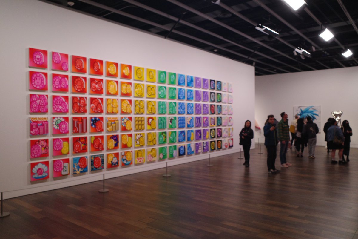 casey_lau's tweet photo. Immensely enjoyed the @takashipom exhibition at the @asianartmuseum — #monsterized last days this week. https://t.co/m9YCh8gSJL