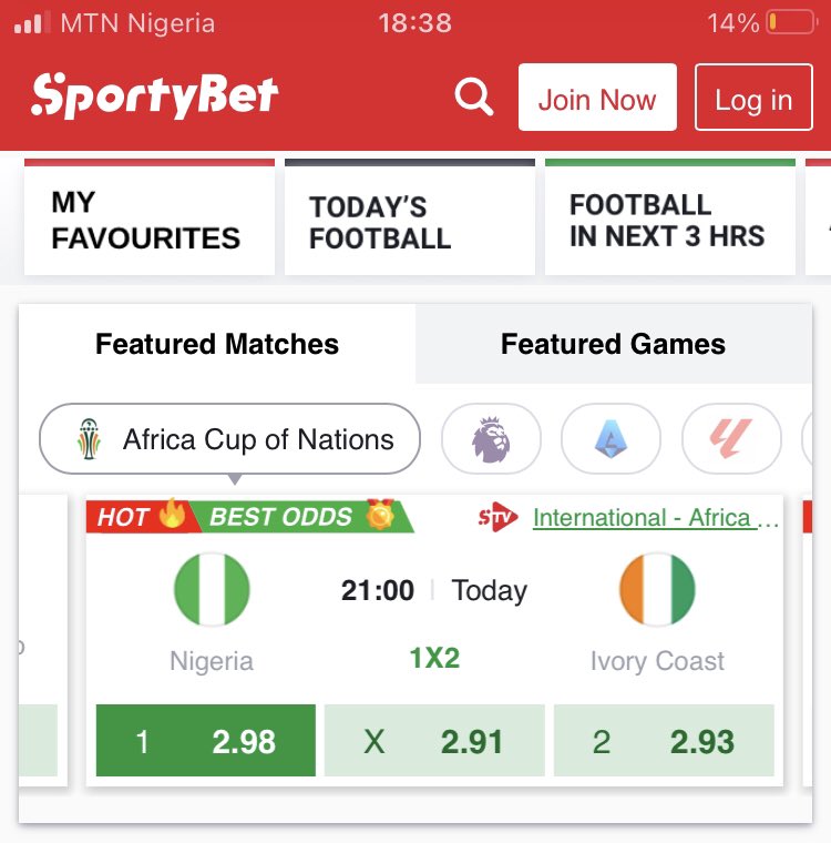 Can Nigeria bring this Cup Home 💀 but why the higher odds 😐 #CAF_Online