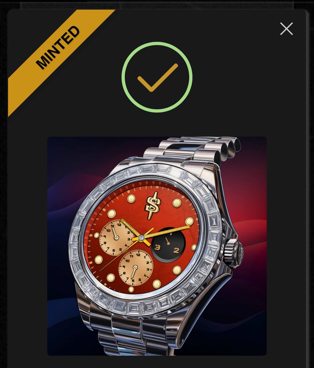 Our Brolex NFT's are live and they are stunning! Packed with so many perks and 11 chances to win a $25k Rolex or $20k ETH   Mint yours today! nftmint.scarce.vip #NFTs #NFTCompetition #Brolex #Rolex #NoDecimal #ETH #SCARCE