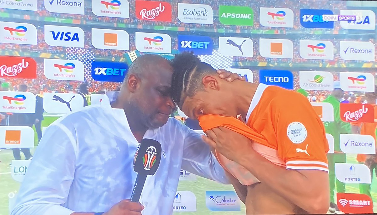 19 months after being diagnosed with testicular cancer Sebastian Haller scores the winner for Ivory Coast in the final of the African Cup of Nations. Never give up ❤️ #AFCON2023