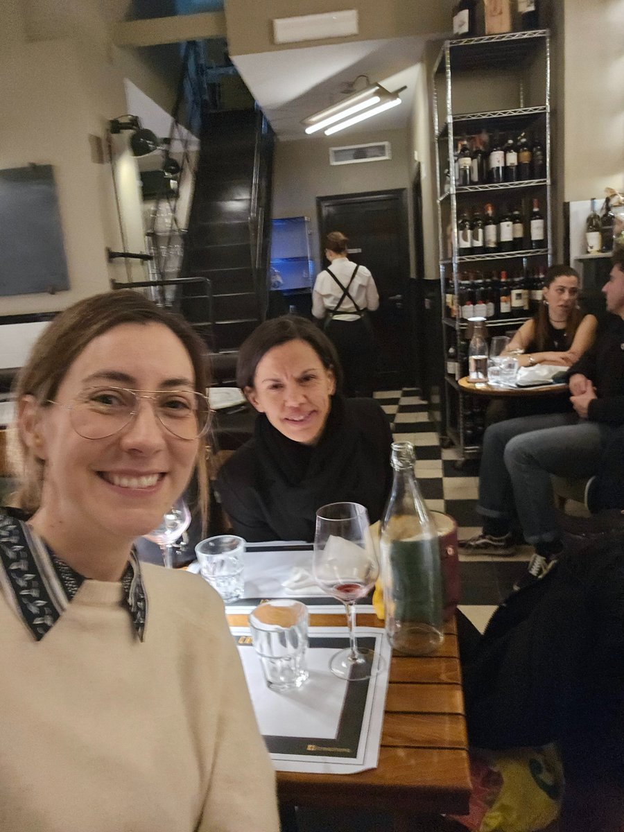 Couldn't think of a better person to have dinner with on #WomenInScienceDay ! Great to see you @METorresPadilla , thanks for meeting with me in Rome!