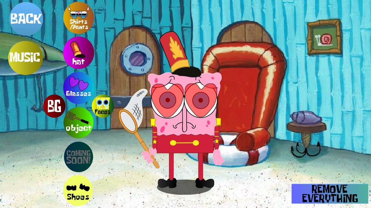 N4LGames's tweet photo. New Dress the Spunch update available now on itch io! (I will update the newgrounds version later) Link: https://t.co/PESjDxVp1J

#SpongeBob
#Fangame https://t.co/HIYmNfQsav