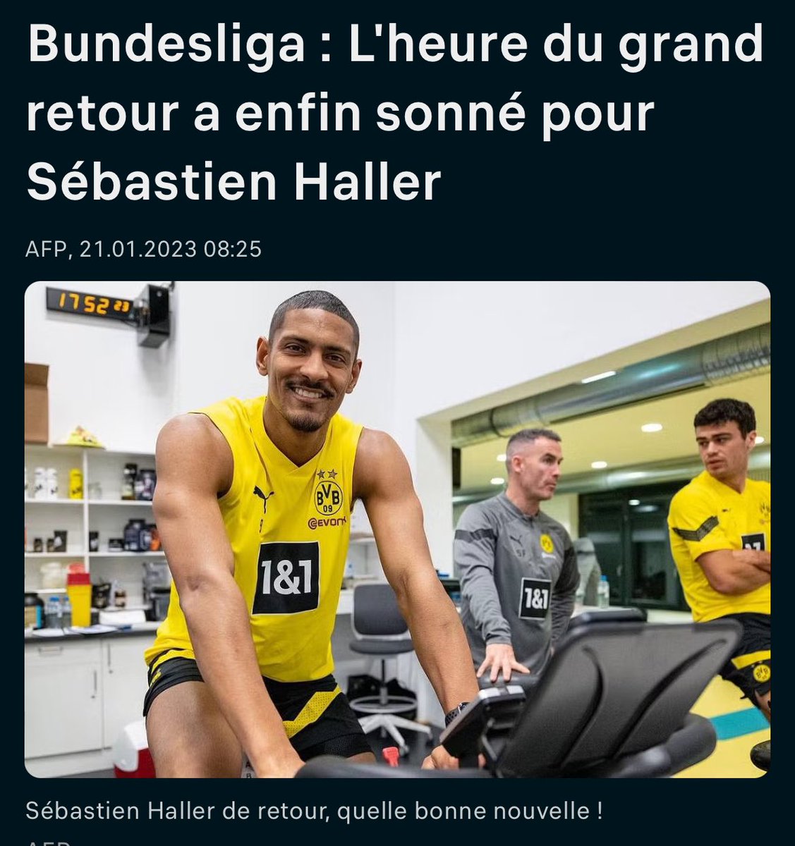 waxrek's tweet photo. 🔙 Il y a 2ans Sébastien Haller se battait encore contre le Cancer 
🌟Aujourd'hui il offre la victoire à son pays et rentre dans l'histoire 🇨🇮🔥
Never give up ❤️❤️❤️
#CAN2023 https://t.co/RAiG4Enm2p