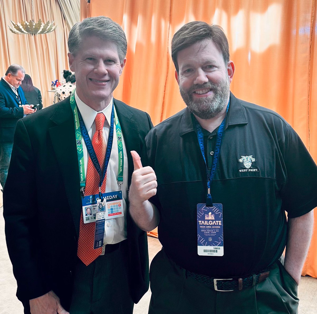 This should be the most nervous man in football. But he’s cool as a cucumber. 

Good luck today, Mr. Hunt.  #SuperBowl