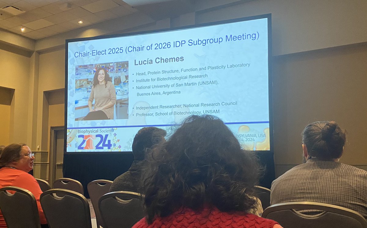 Chemes Lab (@chemeslab) on Twitter photo Very excited to be at the <a href="/BiophysicalSoc/">Biophysical Society</a> 2024 meeting and an honour to be chair elect for the <a href="/BPS_IDP/">BPS IDP Subgroup</a> subgroup for the 2025/2026 period. Looking forward to contribute to the society for the upcoming years! Very excited to be at the <a href="/BiophysicalSoc/">Biophysical Society</a> 2024 meeting and an honour to be chair elect for the <a href="/BPS_IDP/">BPS IDP Subgroup</a> subgroup for the 2025/2026 period. Looking forward to contribute to the society for the upcoming years!