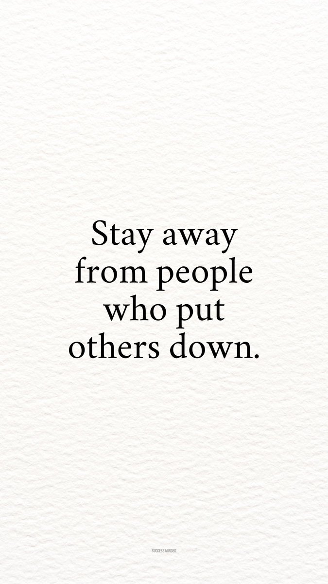 Stay away.