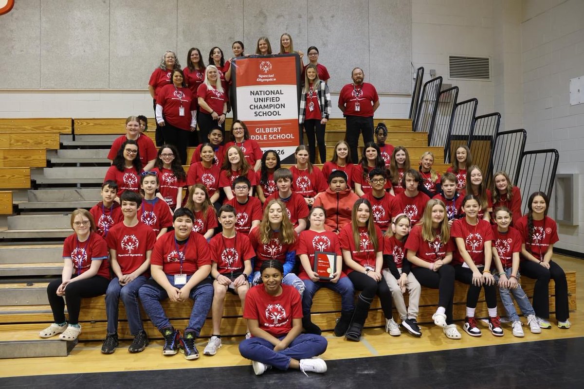 Kyle Meetze (@kylemeetze) on Twitter photo Proud of our <a href="/GMSWarriors/">GilbertMiddleSchool</a> for receiving the recognition of being a National Banner Unified Champion School! Extra congrats for being named to ESPN's Honor Roll - well deserved! #BelongGrowServe C#GenerationUnified #unifiedsc Proud of our <a href="/GMSWarriors/">GilbertMiddleSchool</a> for receiving the recognition of being a National Banner Unified Champion School! Extra congrats for being named to ESPN's Honor Roll - well deserved! #BelongGrowServe C#GenerationUnified #unifiedsc