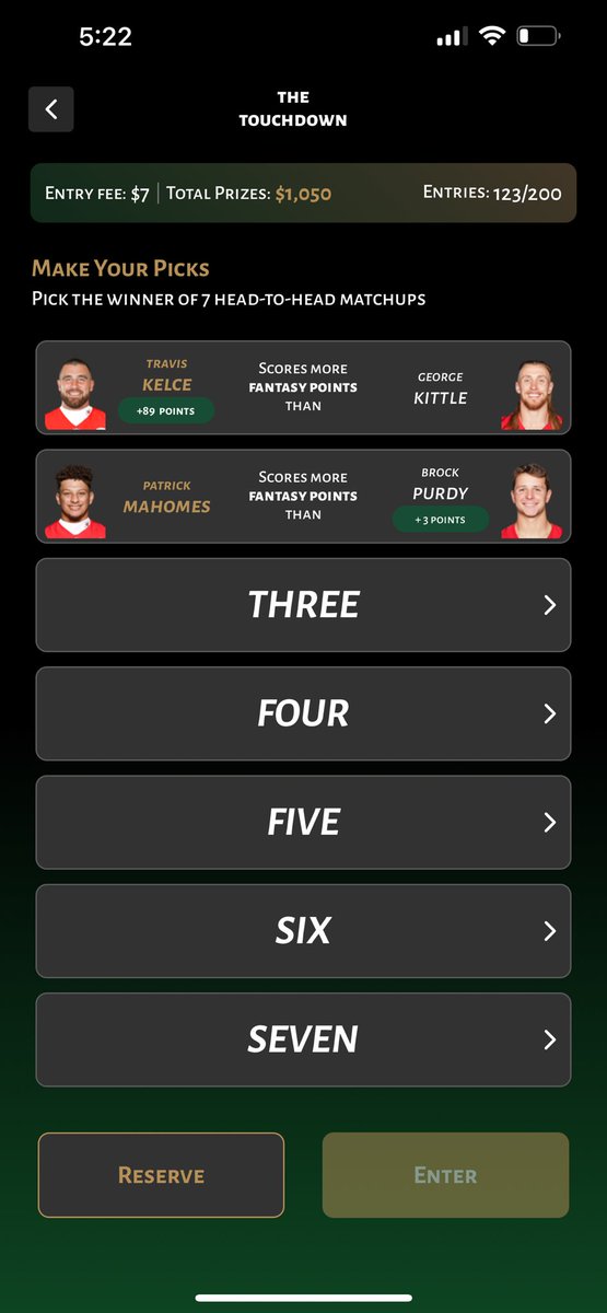 TopPropFantasy's tweet image. ONE HOUR UNTIL KICKOFF 🔥

Enter now to win $1,000+ on the Super Bowl!

Only a few spots left.