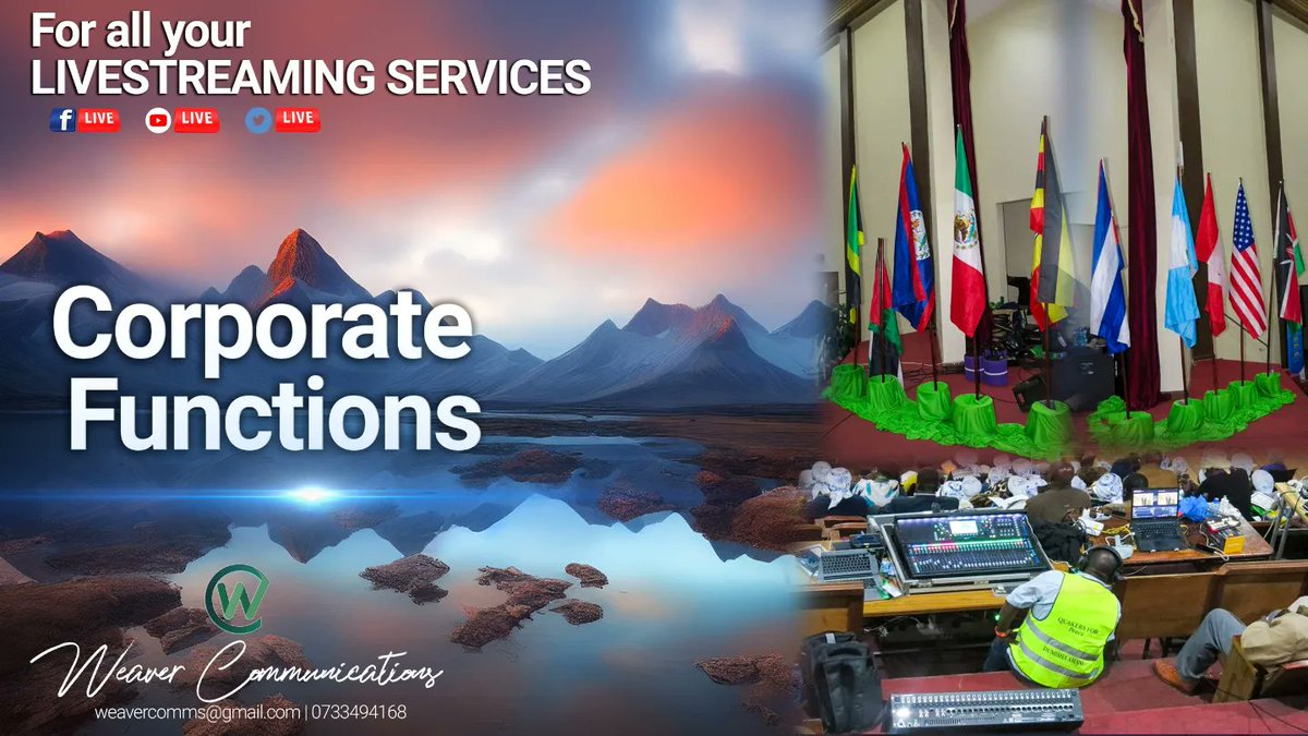 For all your Live Streaming Services!!