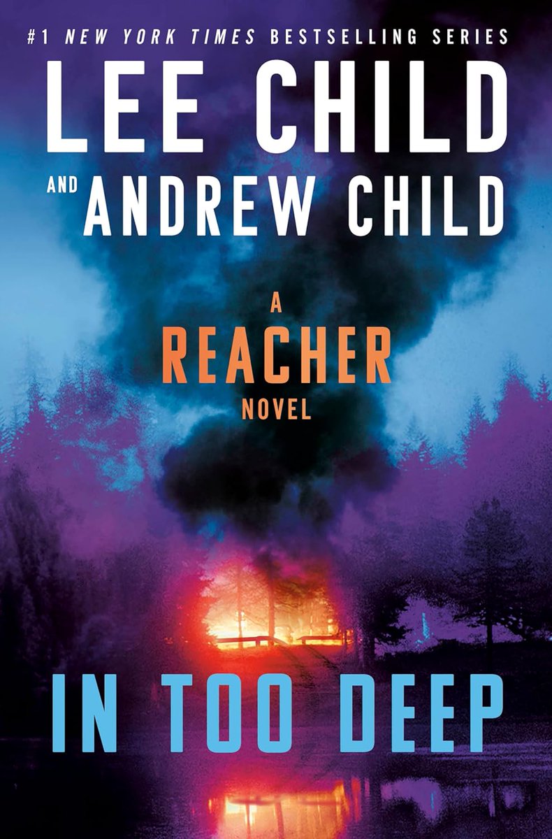 Love the cover of In Too Deep - the new Jack Reacher novel by Lee Child and Andrew Child @LeeChildReacher   The new installment releases on October 22. #leechild #jackreacher #pimvanofferen