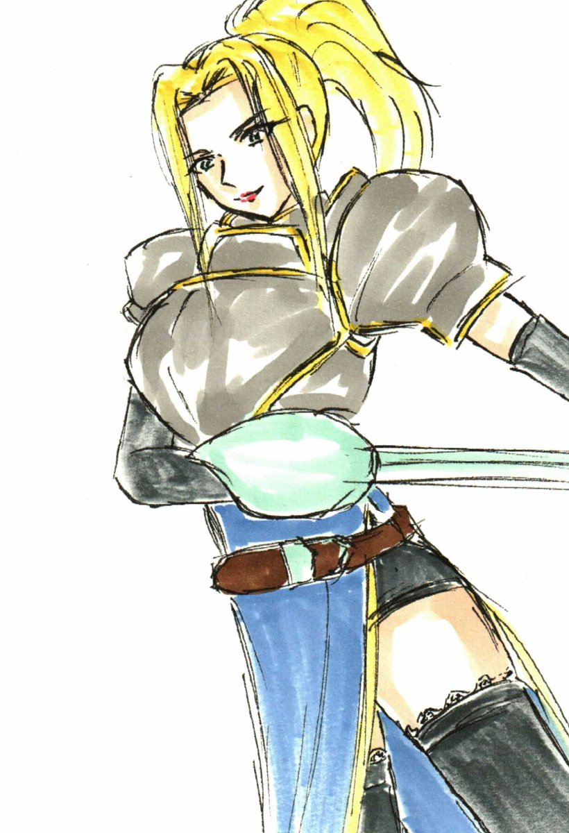 「シャルロット。知らんうちに見た目変わってた。 」|沖庵のイラスト