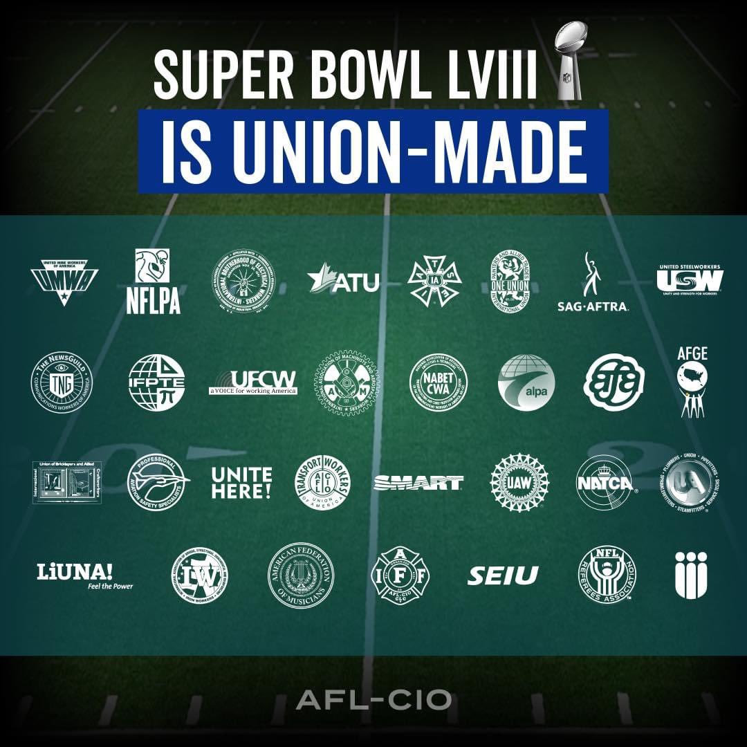 #unionmade #SuperBowl2024 #GameDay