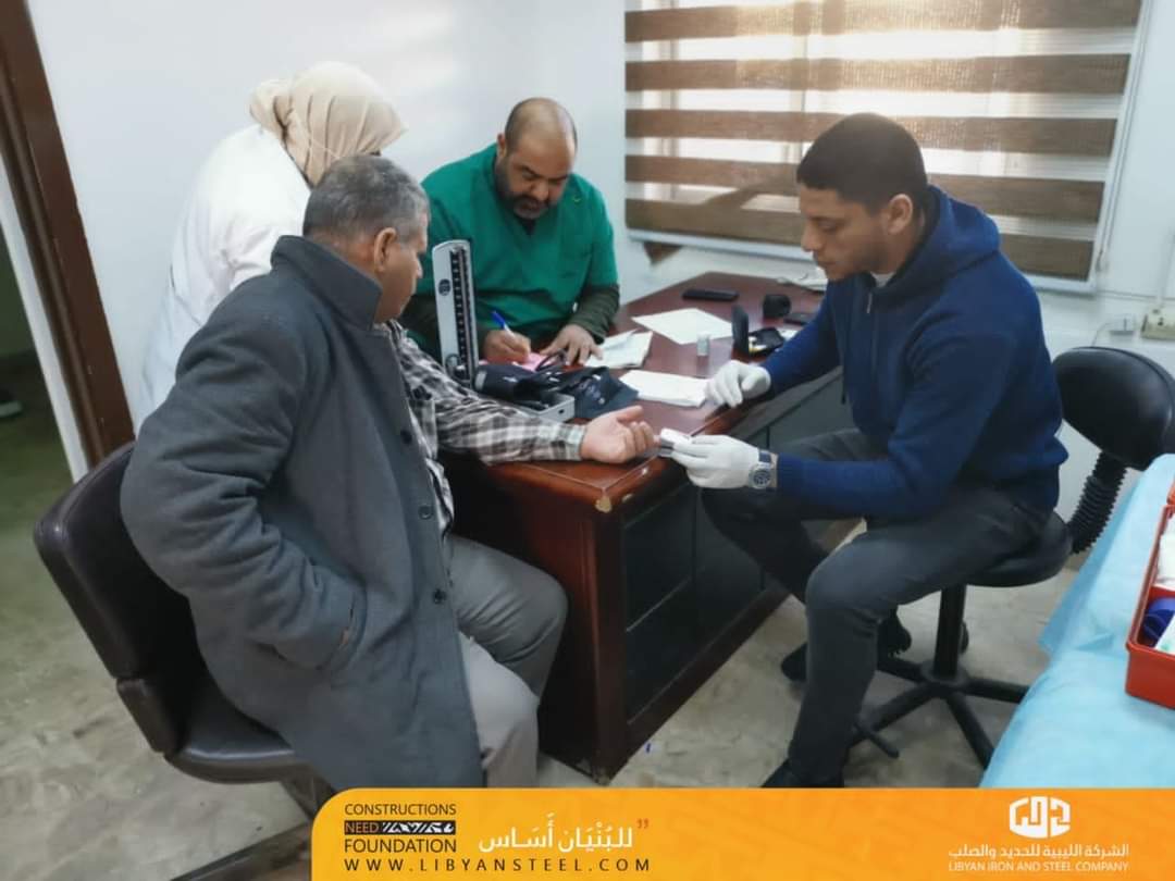 في إطار اهتمام إدارة الشركة بصحة عامليها، وتقديم أفضل الخِدمات الصحية، وتسهيل وصول الخدمة.

 تم البدء في إجراء التحاليل الفورية الدورية للعاملين داخل عيادة الشركة بالتعاون مع مركز مصراتة لعلاج السكري يومي الاثنين والخميس من كل أسبوع.

مع تمنياتنا للجميع بوافر الصحة والعافية.