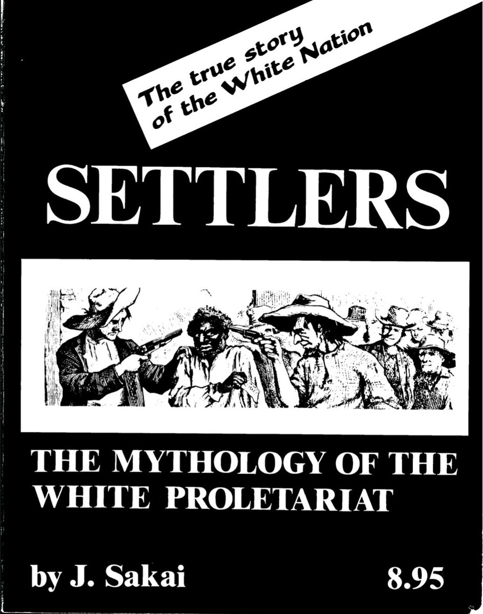 the_penandpaper's tweet photo. 🧵Thread of #ReadingSpaces📚:
Settlers~The Mythology of the White Proletariat by J Sakai
Part 1:
https://t.co/h8co342UiY https://t.co/8PjOIBS0KS