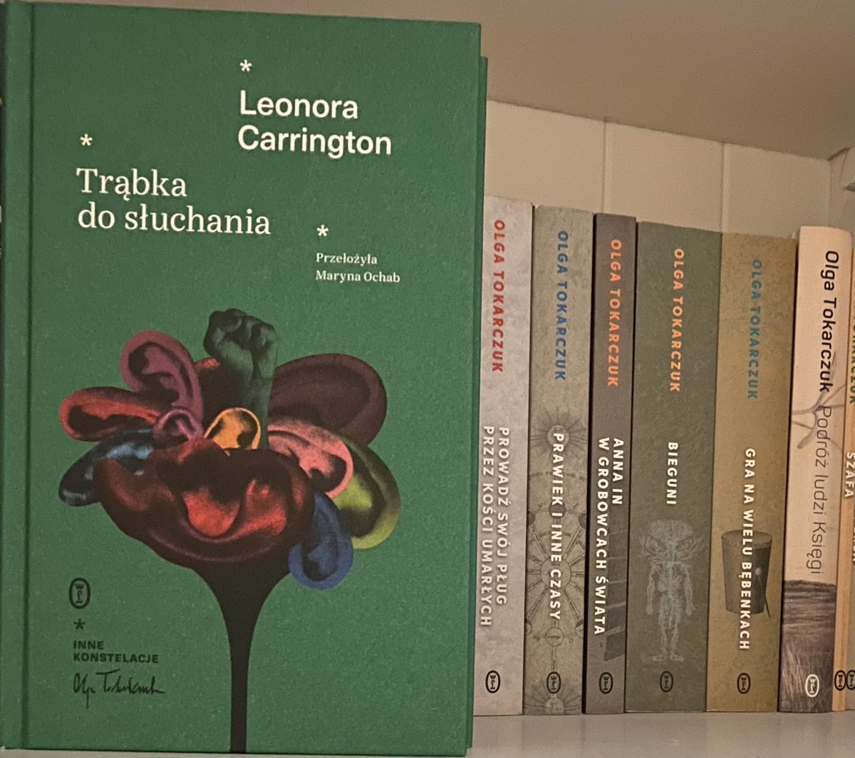 Dobranoc 🌙 #TerazCzytam 📚 #LeonoraCarrington ❤️ #TrąbkaDoSłuchania 📖