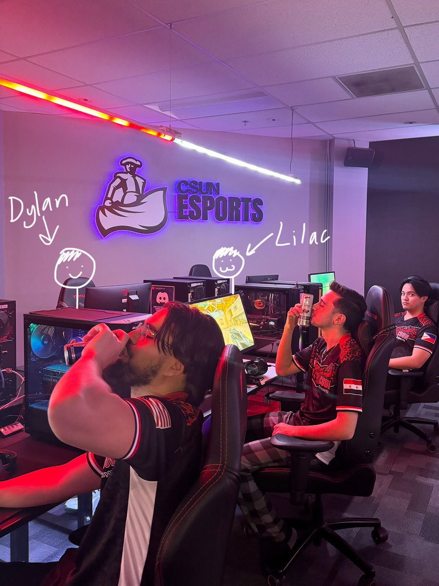 CSUNEsports's tweet photo. pls send energy to csun black <3
GOOD LUCK TEAM #CSUNFIGHTING https://t.co/VOCQ1jC6D2