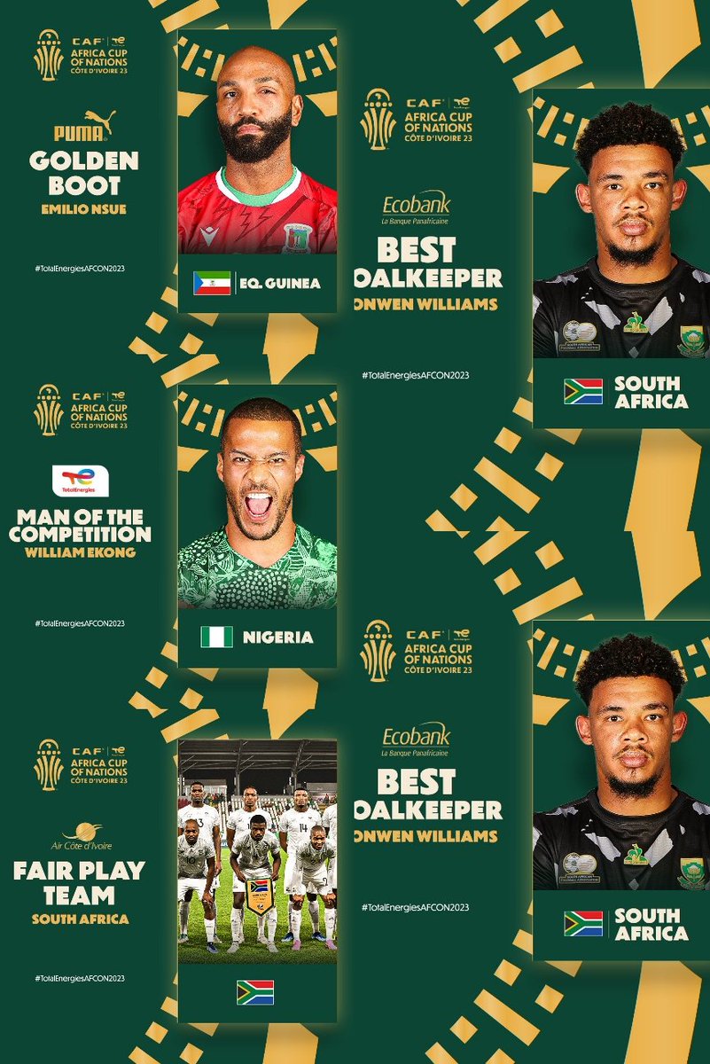 EWarucho's tweet photo. Well done...
#AFCONFinal #AFCON2023 https://t.co/62sy4heksa