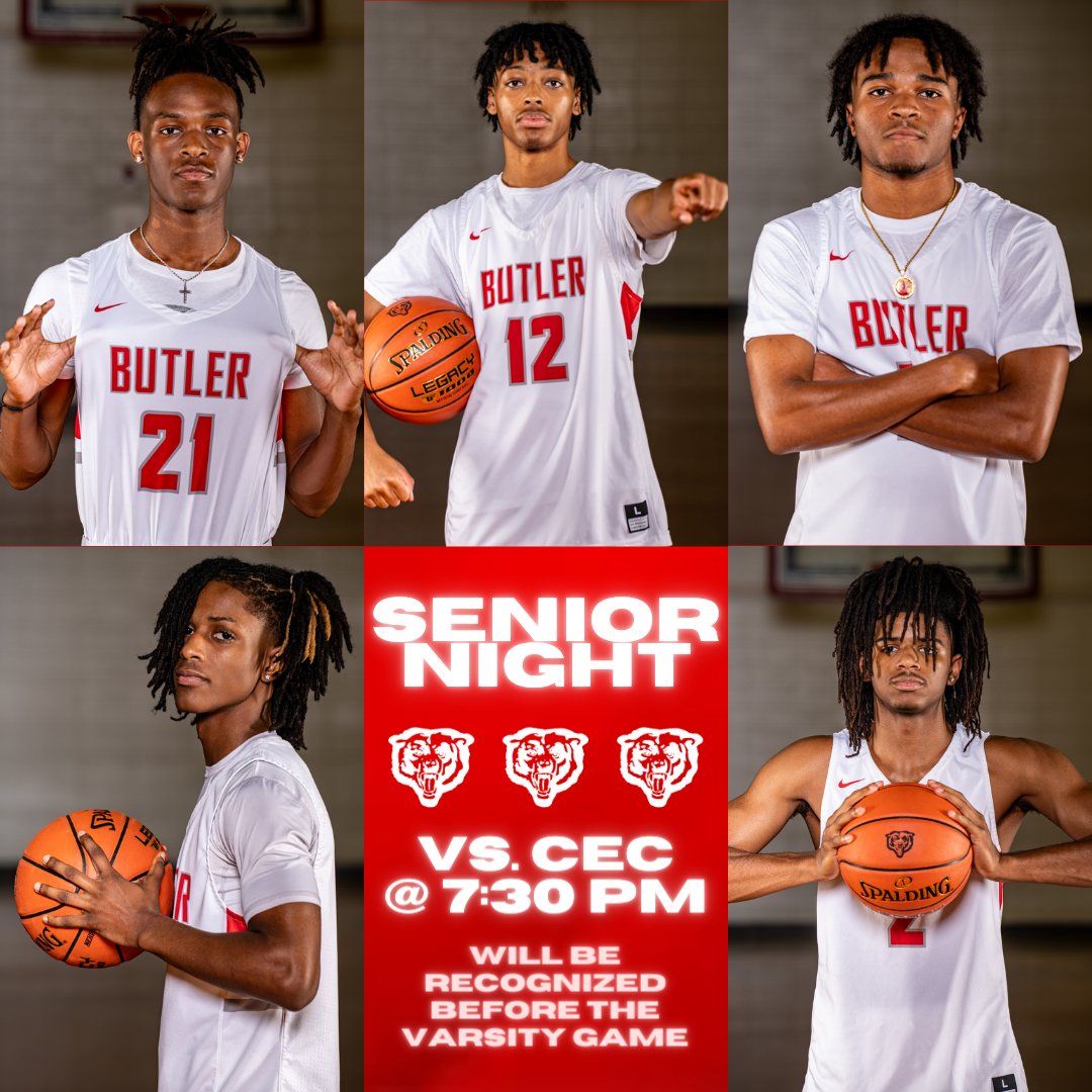 Senior Night ❤️
🆚 CEC
⏰ 7:30 PM
📍 Butler
🎟️ gofan.co
