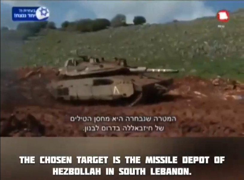 jdoe4334's tweet photo. @alihalaji @Sayedmahdiii WTF? in the subtitles in the video itself they claim to be aiming at a warehouse with missiles, not "boasts about shelling a house". we can debate what was really in that warehouse/depot, but why misrepresent what they're saying if the English subtitles are right there? https://t.co/o3KZqif8XW
