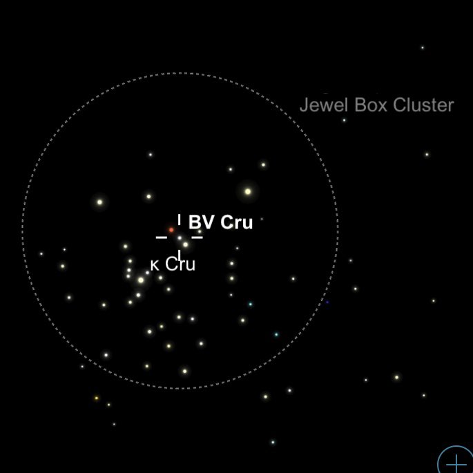 みなみじゅうじの写真が流れてくると、宝石箱(NGC4755)を拡大してBV Cruを探す病気を治したい

星石箱に収められた小さなサファイア
また見ることができるのか…