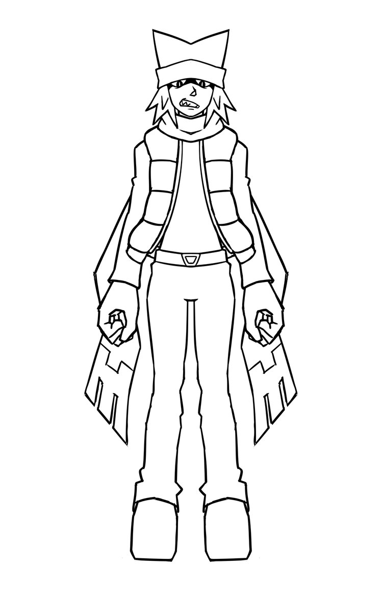 xkdltm1's tweet photo. #JetSetRadio #JetSetRadioFuture #JSR #JSRF #JSROC #JSRFOC #JetSetSona #BombRushCyberfunk #BRC
Laika 라이카 /WIP
Skip과 같은 같은 달 뒷면 출신
늑대인간 바운티 헌터
도망자 스킵을 쫒아 지구로 오게 돼서
스킵이 만든 EX갱(EXtra)에 대항하고자
프레데터즈(PredatorZ) 갱을 만든 라이벌 https://t.co/KmizDGboqv