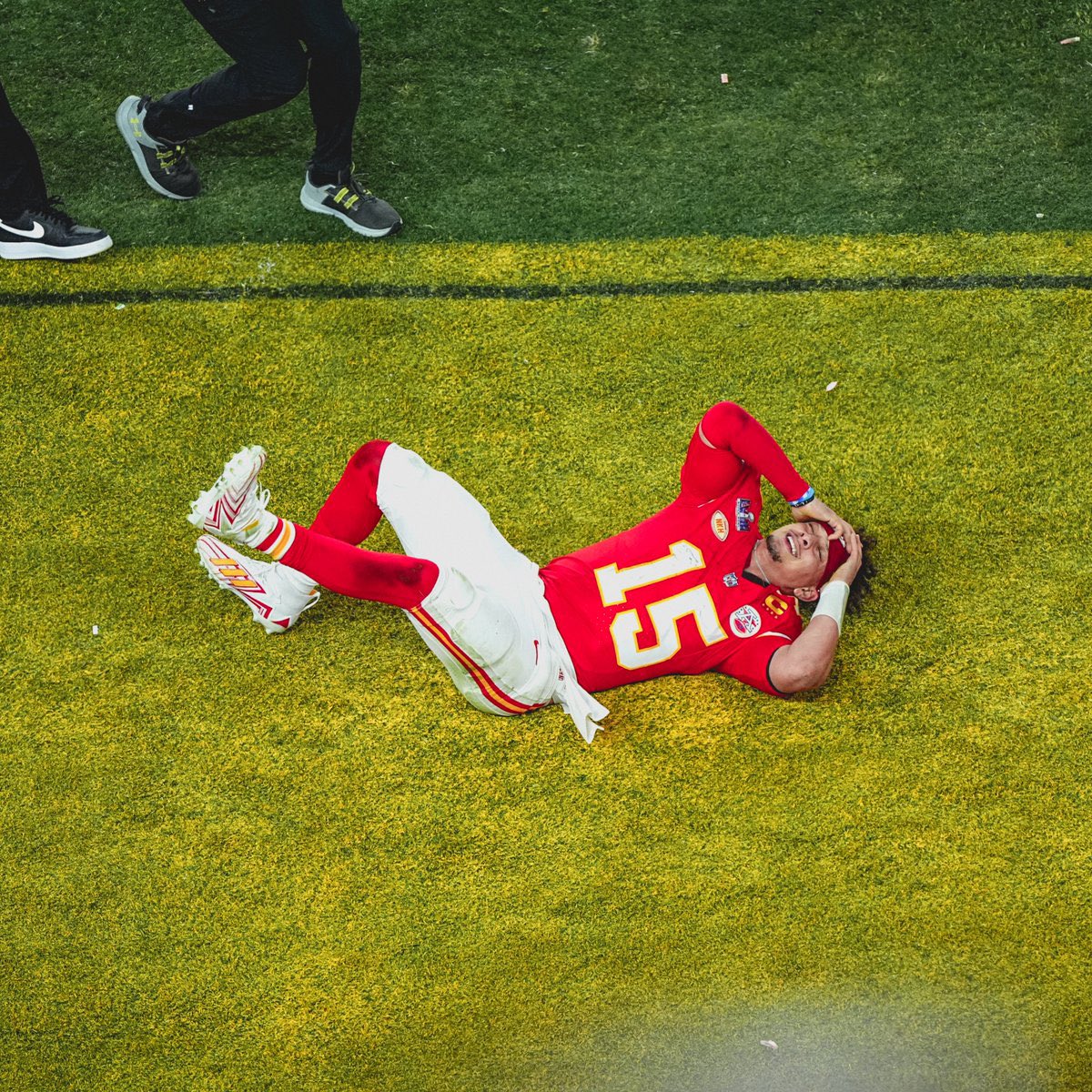 Patrick Mahomes in his 1st 7 seasons:

• 2 League MVPs 
• 3 Super Bowls
• 3 Super Bowl MVPs