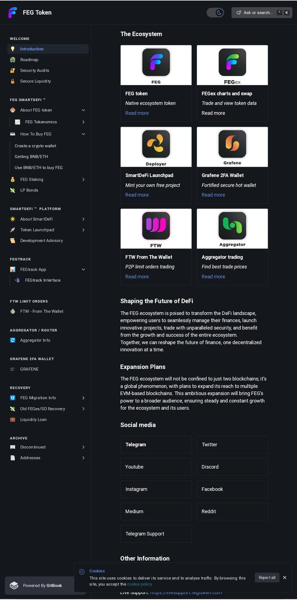 SOLDIERNU1's tweet image. What is FEG Token?

FEG Token features - a store of value

Passive Income Opportunities - Staking Protocol

Full article
docs.fegtoken.com/feg-smartdefi-…